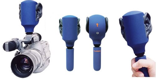 Binaural dummy head microphone for 3D audio recording