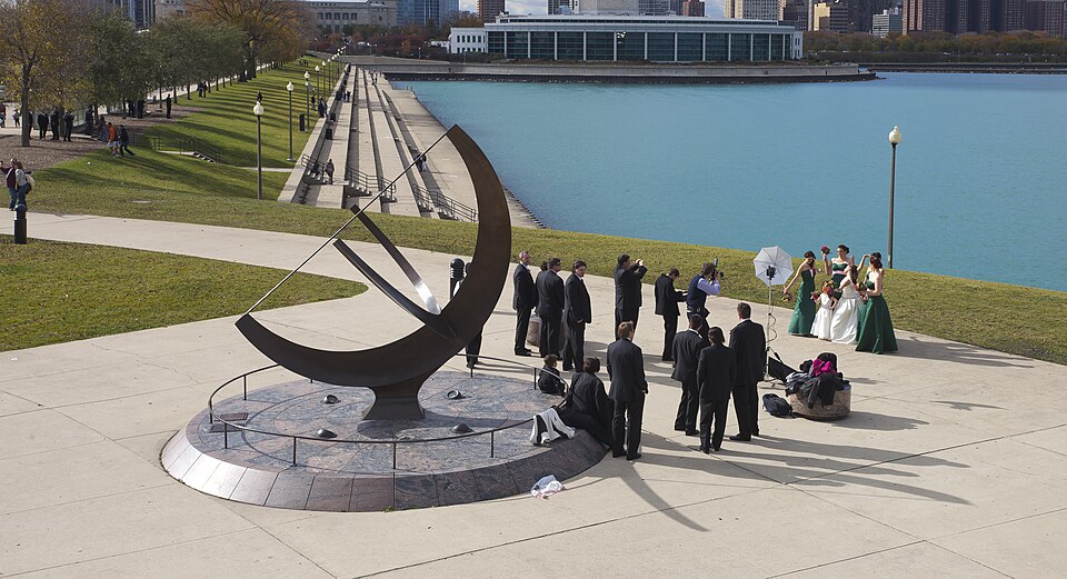 Exterior of the Adler Planetarium in Chicago